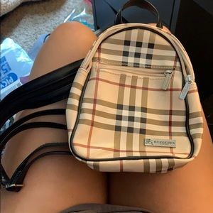 Burberry mini backpack